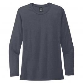 Allmade AL6008 Women\'s Tri-Blend Long Sleeve Tee - Rebel Blue