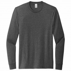 Allmade AL6204 Unisex Long Sleeve Recycled Blend Tee - Reloaded Charcoal Heather