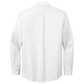 Brooks Brothers BB18002 Wrinkle-Free Stretch Nailhead Shirt - White