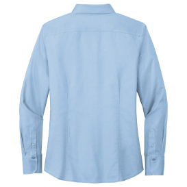 Brooks Brothers BB18003 Women\'s Wrinkle-Free Stretch Nailhead Shirt - Newport Blue
