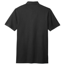 Brooks Brothers BB18200 Pima Cotton Pique Polo - Deep Black