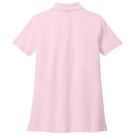 Brooks Brothers BB18201 Women's Pima Cotton Pique Polo - Pearl Pink