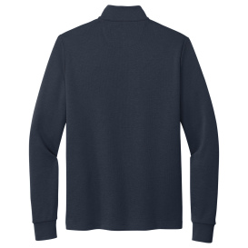 Brooks Brothers BB18206 Double-Knit 1/4 Zip - Night Navy