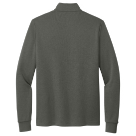 Brooks Brothers BB18206 Double-Knit 1/4 Zip - Windsor Grey