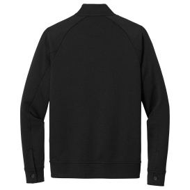 Brooks Brothers BB18210 Double Knit Full-Zip - Deep Black