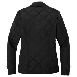 Brooks Brothers BB18601 Women\'s Quilted Jacket - Deep Black