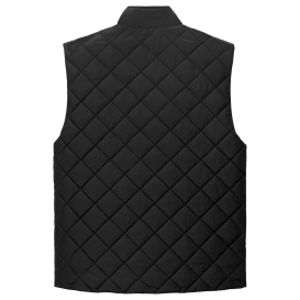 Brooks Brothers BB18602 Quilted Vest - Deep Black