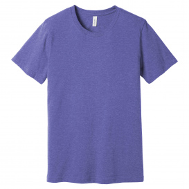 Bella + Canvas BC3001CVC Unisex Heather CVC Short Sleeve Tee - Heather Lapis
