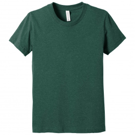 Bella + Canvas BC3001CVC Youth Heather CVC Tee - Heather Forest