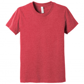 Bella + Canvas BC3001CVC Youth Heather CVC Tee - Heather Red