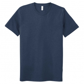 Bella + Canvas 3301 Unisex Sueded Tee - Heather Navy