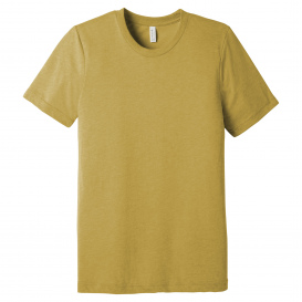 Bella + Canvas BC3413 Unisex Triblend Short Sleeve Tee - Mustard Triblend