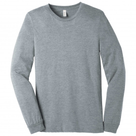 Bella + Canvas BC3501CVC Unisex Heather CVC Long Sleeve Tee - Athletic Heather