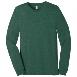 Bella + Canvas BC3501CVC Unisex Heather CVC Long Sleeve Tee - Heather Forest