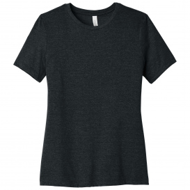 Bella + Canvas BC6400CVC Women\'s Relaxed CVC Tee - Dark Grey Heather