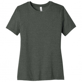 Bella + Canvas BC6400CVC Women's Relaxed CVC Tee - Deep Heather