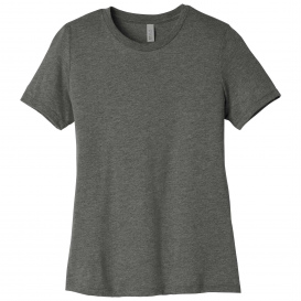 Bella + Canvas BC6413 Women\'s Relaxed Triblend Tee - Grey Triblend