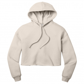 Bella + Canvas BC7502 Women\'s Sponge Fleece Cropped Hoodie - Heather Dust