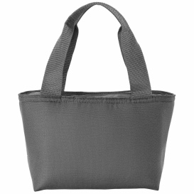 Port Authority BG518 Insulated Lunch Tote - Gray Steel
