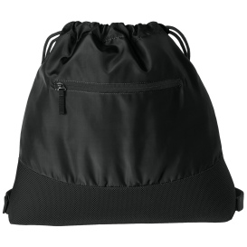 Port Authority BG619 Agility Mesh Pocket Cinch - Deep Black