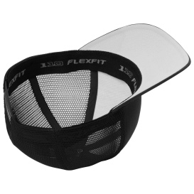 Port Authority C110 Flexfit 110 Mesh Cap - Black/Black