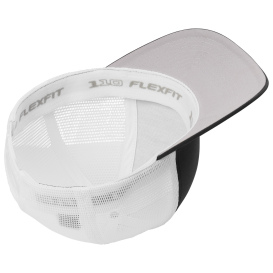 Port Authority C110 Flexfit 110 Mesh Cap - Black/White