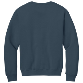 Jerzees C12M Rugged Unisex Crewneck Sweatshirt - Washed Navy