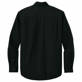 CornerStone CSW174 Long Sleeve Select Ripstop Shirt - Black