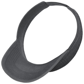 Port Authority C944 Beach Wash Visor - Coal