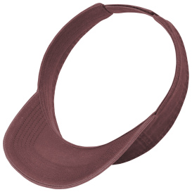 Port Authority C944 Beach Wash Visor - Red Rock