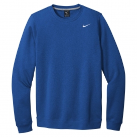 Nike CJ1614 Club Fleece Crew - Royal