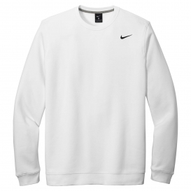 Nike CJ1614 Club Fleece Crew - White | Full Source