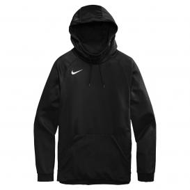 Nike CN9473 Therma-FIT Pullover Fleece Hoodie - Team Black | Full Source