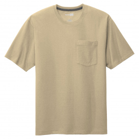 CornerStone CS430 Workwear Pocket Tee - Tan