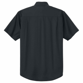 CornerStone CSW175 Short Sleeve Select Ripstop Shirt - Echo Steel