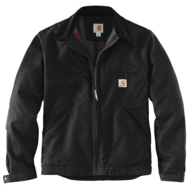 Carhartt 103828 Duck Detroit Jacket - Black | Full Source