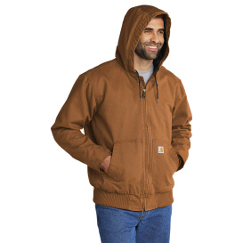 Carhartt 104050 Washed Duck Active Jac - Carhartt Brown | Full Source