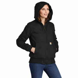 Carhartt 104053 Women\'s Washed Duck Active Jac - Black