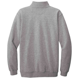 Carhartt 105294 Midweight 1/4-Zip Mock Neck Sweatshirt - Heather Grey