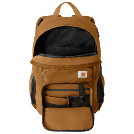 Carhartt CTB0000486 28L Foundry Series Dual-Compartment Backpack - Carhartt Brown