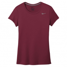 Nike CU7599 Ladies Legend Tee - Deep Maroon