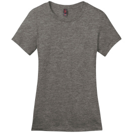 District DM104L Women\'s Perfect Weight Tee - Heathered Charcoal