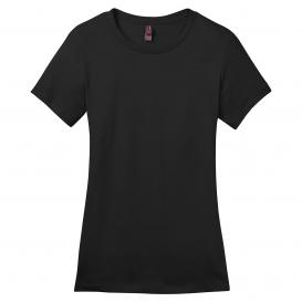 District DM104L Women's Perfect Weight Tee - Jet Black | Full Source