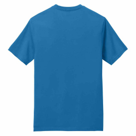 District DT106 Perfect Weight Icon Tee - Bright Blue