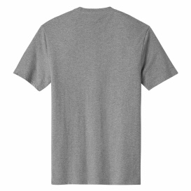 District DT106 Perfect Weight Icon Tee - Heathered Steel