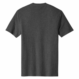 District DT106 Perfect Weight Icon Tee - Heathered Charcoal