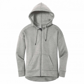 District DT1104 Women\'s Perfect Weight Fleece Drop - Heathered Steel