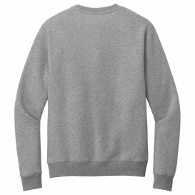 District DT1106 Perfect Weight Fleece Crew - Heathered Steel
