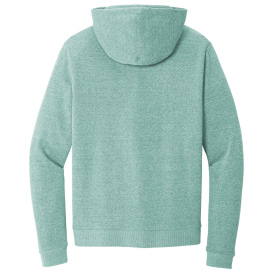 District DT1300 Perfect Tri Fleece Pullover Hoodie - Heathered Eucalyptus Blue