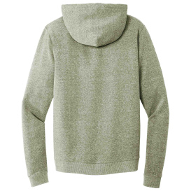 District DT1302 Perfect Tri Fleece Full-Zip Hoodie - Military Green Frost